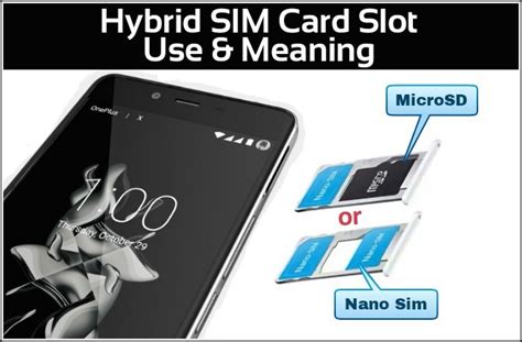 hybrid sim meaning|Hybrid SIM Card Slot: Meaning and Use in Mobile Phones .